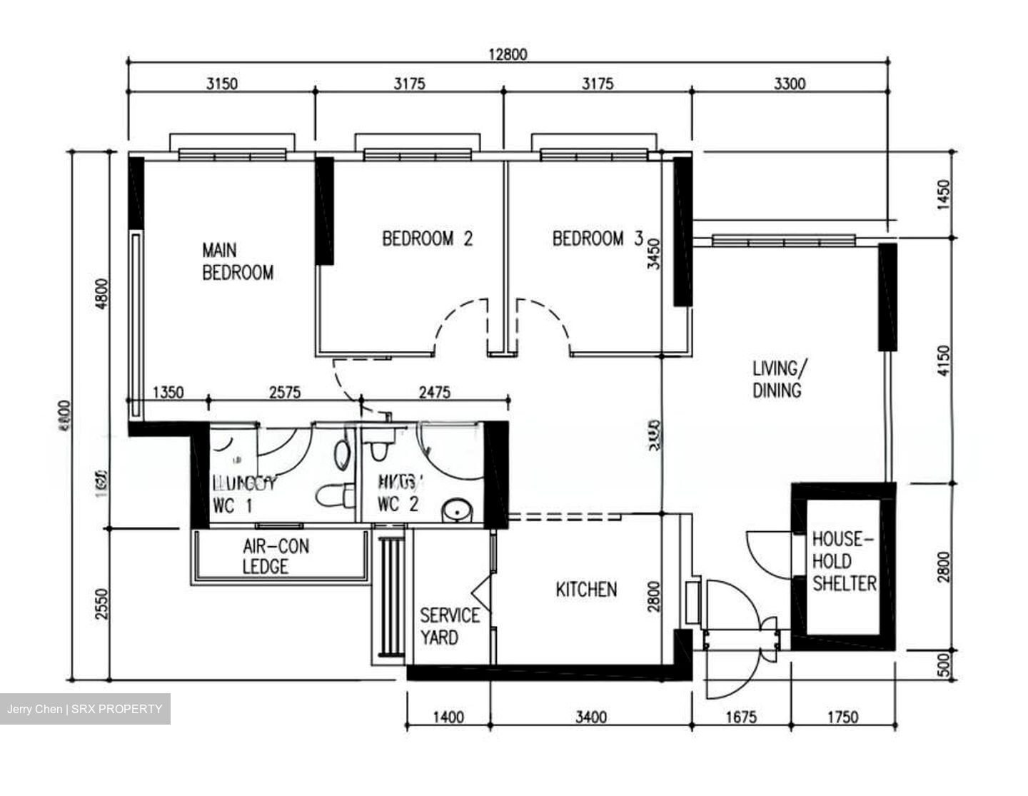 Blk 140B Yung Ho Spring I (Jurong West), HDB 4 Rooms #533400431